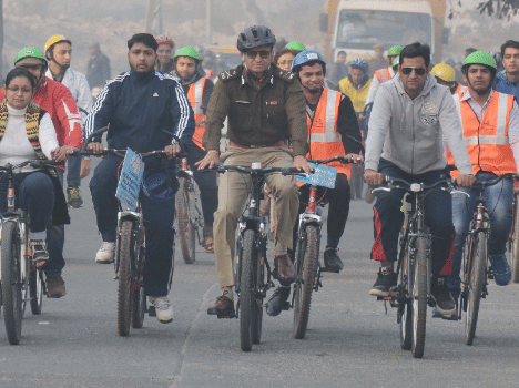 Car Free Day had the advantage of even-odd, less traffic.