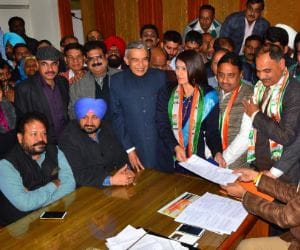 chandigarh congress announce mayor candidate, bjp also nomination filed