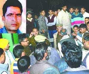 A man get shot on his shop in Sultanpur.