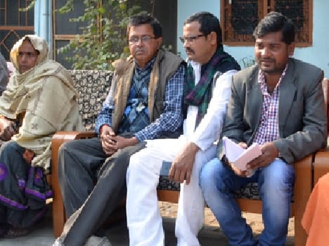 District panchayat members Sue