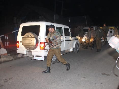 grenade attack At CRPF camp in anantnag