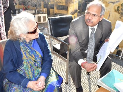 IPH minister vidya stokes hits out at officers over issue of ashwani khad polluted water supply.
