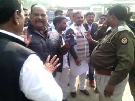 Legislators and police resulted in the altercation