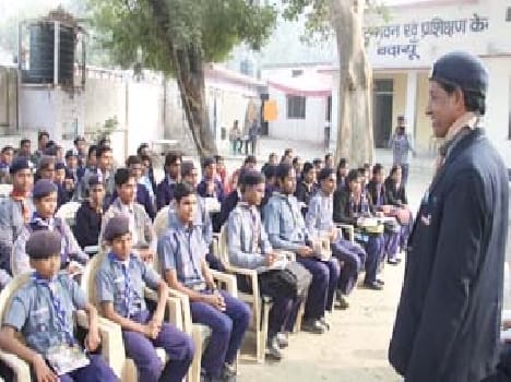 scout guide training programme organised