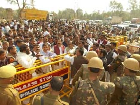 District panchayat president election