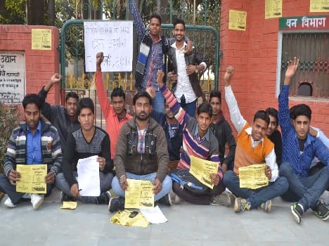 Raging ABVP worker