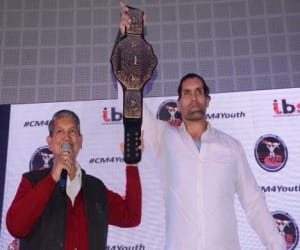 khali challenge to world wrestler to come in indian version of wrestling.