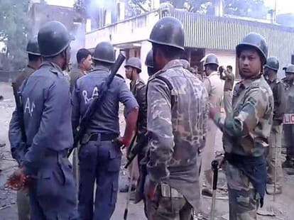 politics on Malda violence