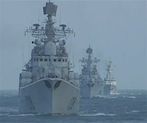 American vessel moves into South China Sea: Pentagon