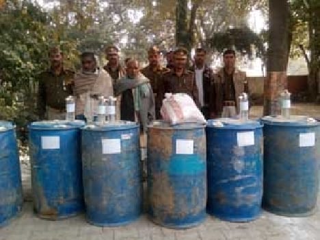 OP of 25 million , with two people arrested