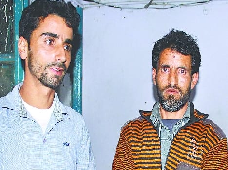 Trident Air Base holding two suspected Kashmiri