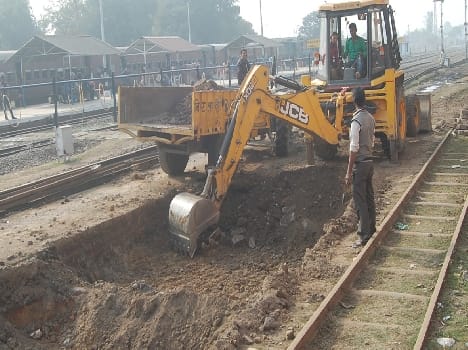 Six hundred meters long to be converted to broad gauge Plefarm