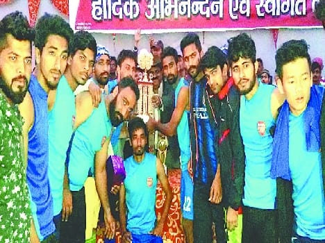 All India Football tournament beating Punjab