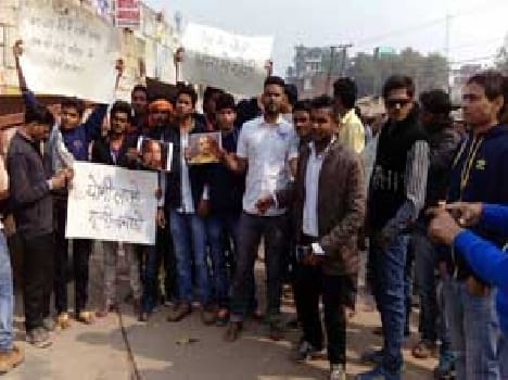 Hindu Youth Corps pulled procession