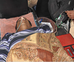 because of rape charges drank poison in front of kejriwal house