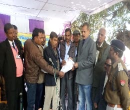20 Dalit organization sitting on a day satyagraha