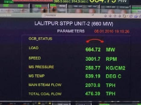 The second unit of the power plant is 665 MW