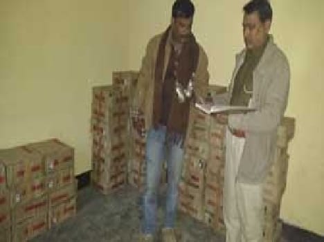 44 cases of illegal liquor recovered