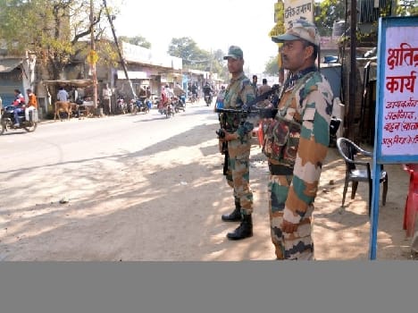 high alert in mathura