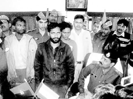 The third detainee also arrested , the fourth still at large