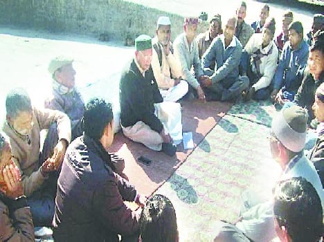 MLA Govind Singh Kunjwal Lee meeting