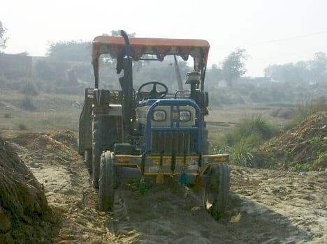 A day later resumed dumping pond