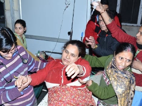gas leakage at soap factory parwanoo solan.