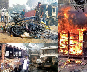 politics on Malda violence