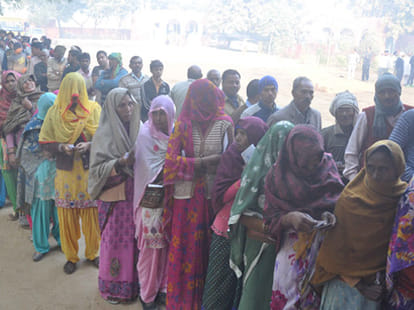 Date declared for block pramukh election in UP.