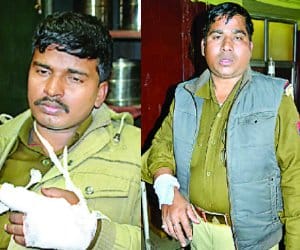 MNREGA labourers attacked at Police in Faizabad.