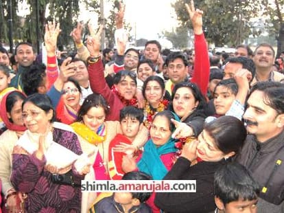 nagar parishad and nagar panchayat election result in himachal.