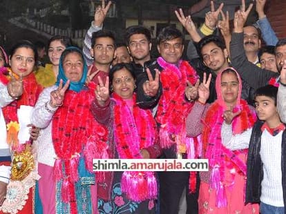 nagar parishad and nagar panchayat election result in himachal.