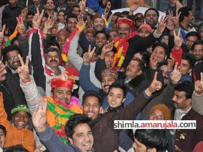 nagar parishad and nagar panchayat election result in himachal.