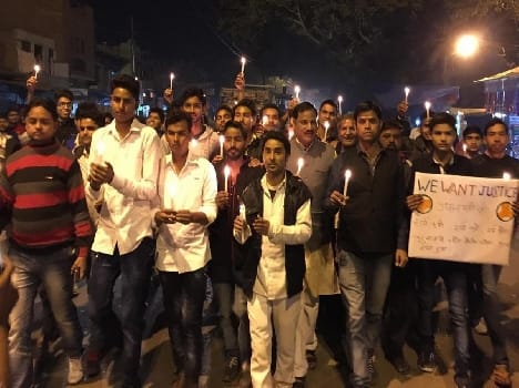 Candle march out tribute to martyrs
