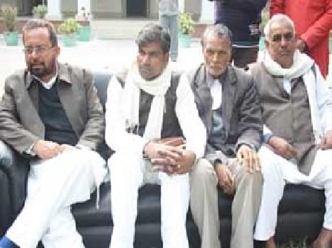 Press confrence of Ex MLA Ramekbaal Singh 