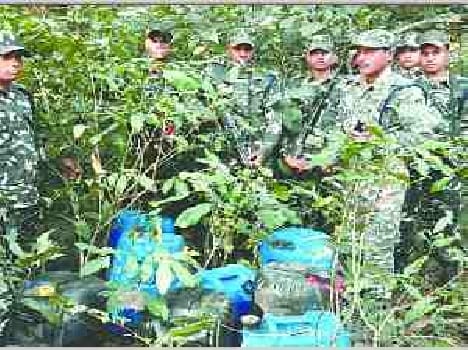 700 litre diesel caught