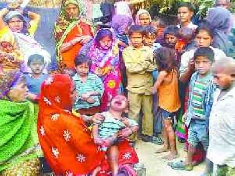 Leopard has injured two children 