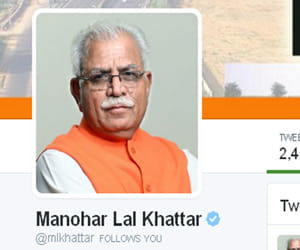 CM has no official Twitter-Facebook Account