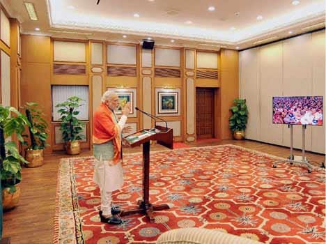 Prime Minister Narendra Modi addressed the book release function