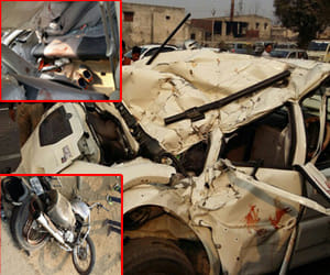 two students deid in road accident.