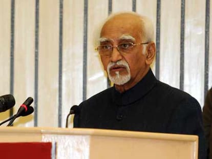 Vice President hamid ansari gives another statement on intolerance