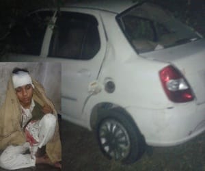 One died and four injured in an accident in BKT.