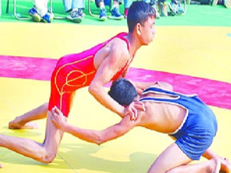  85 kg class of baghpat first Sumit Rana