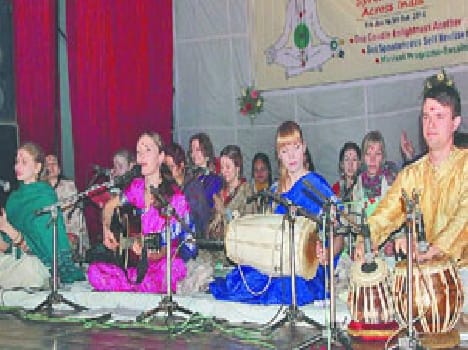 stream of music and yoga