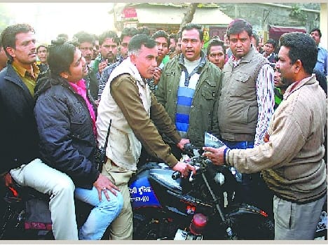 Ride the fake RTO telling smote