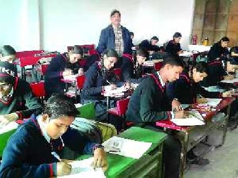 children written traffic rules in Competition 