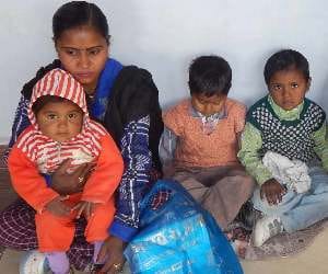 women throw out from home on not giving birth to boy