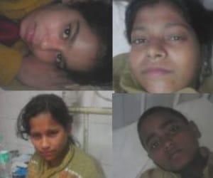 Children fell ill after eating mid day meal.