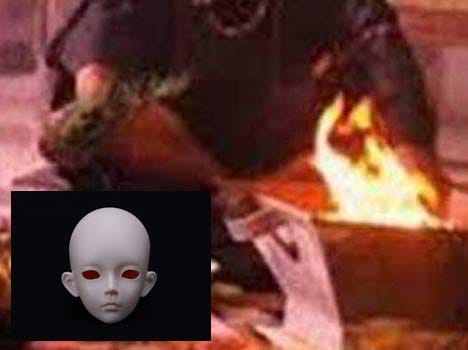 newborn baby's head found in wheat field in up