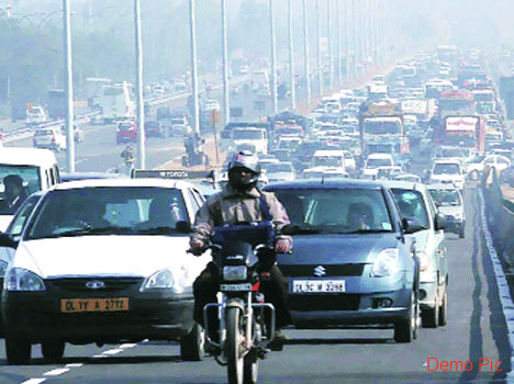 Traffic police challans